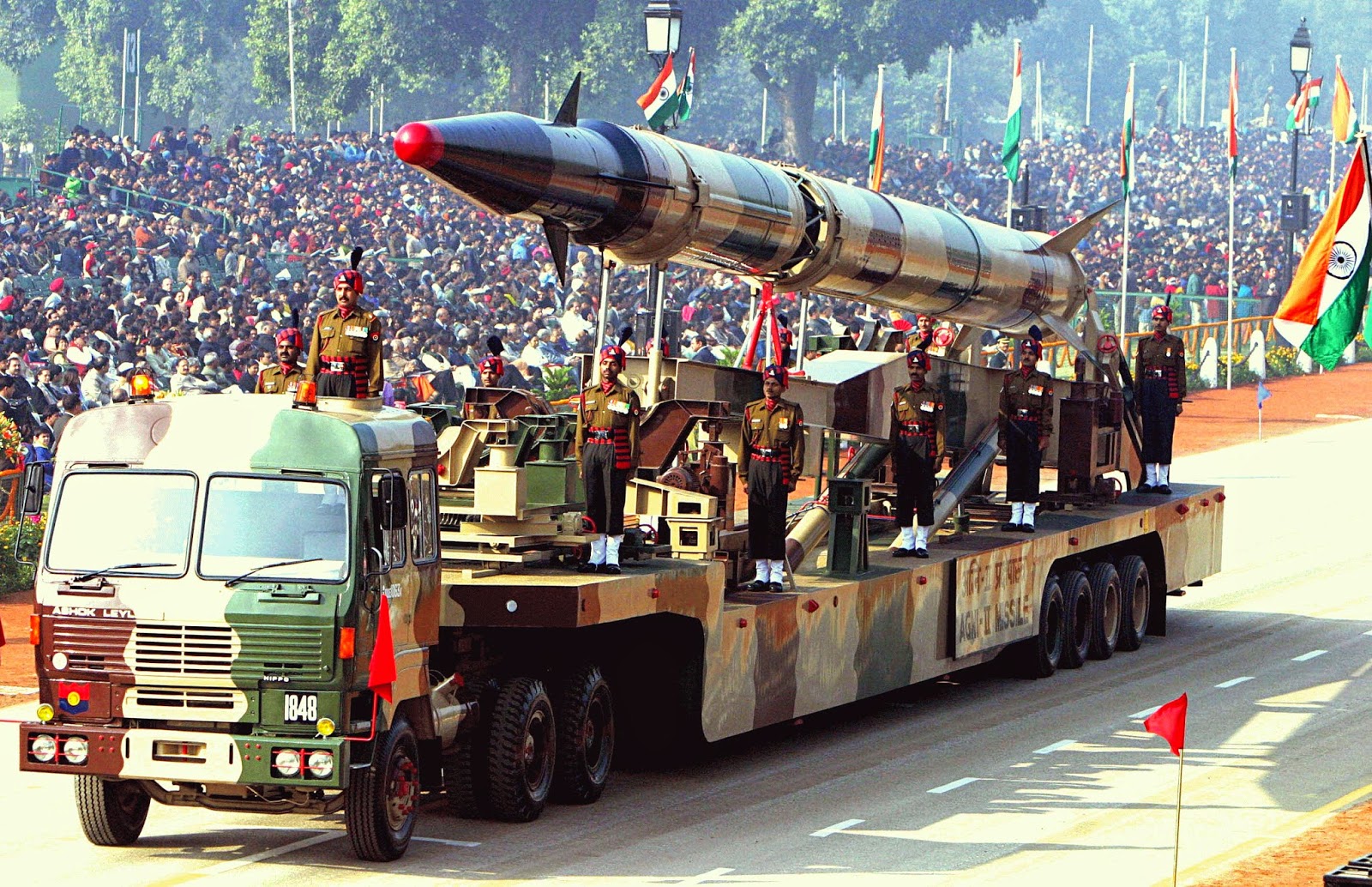 Agni II missile Republic Day Parade Indian Wallpaper Agni II missile Republic Day Parade Indian Wallpaper