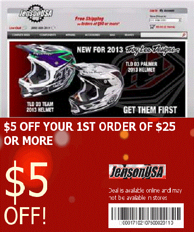 Jenson usa coupon code