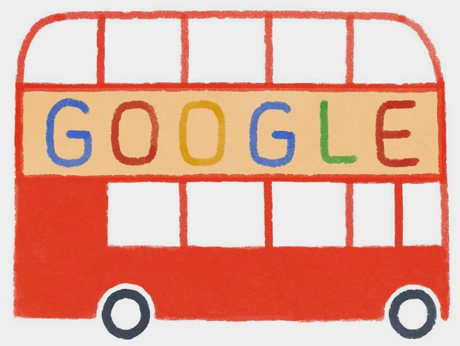 Doodle del primer autobús Toutemaster