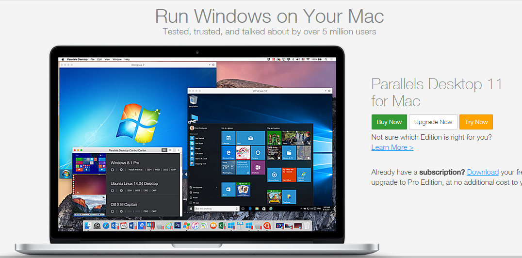 Parallels for mac no images are available windows 10