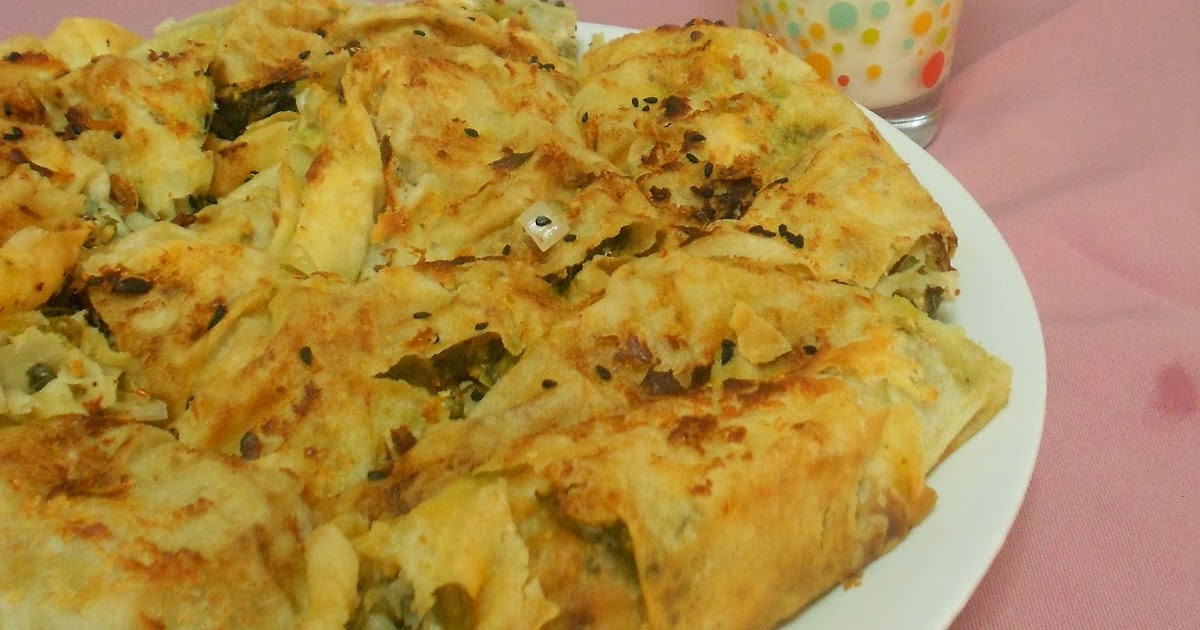 ISPANAKLI DOLAMA BÖREK Şebonun Mutfağından Enfes Tarifler