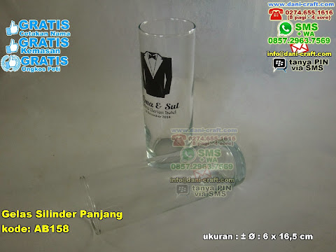 Gelas Silinder Panjang Gelas Silinder Panjang