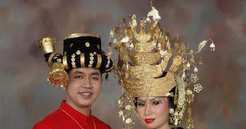baju pengantin batak mandailing
