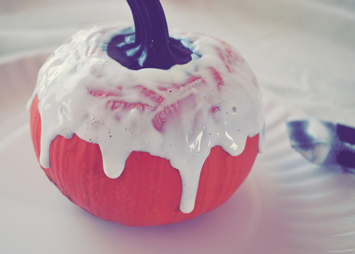 Glitter Frosted Pumpkin [TUTORIAL] Bre Pea The Creative Lifestyle