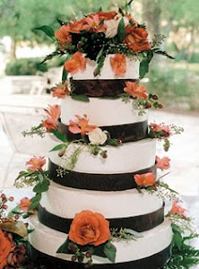 The Knot Sweet As Roses Wedding Cake