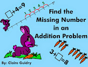 Find the Missing Number, or the Unknown Number in an Addition Problem