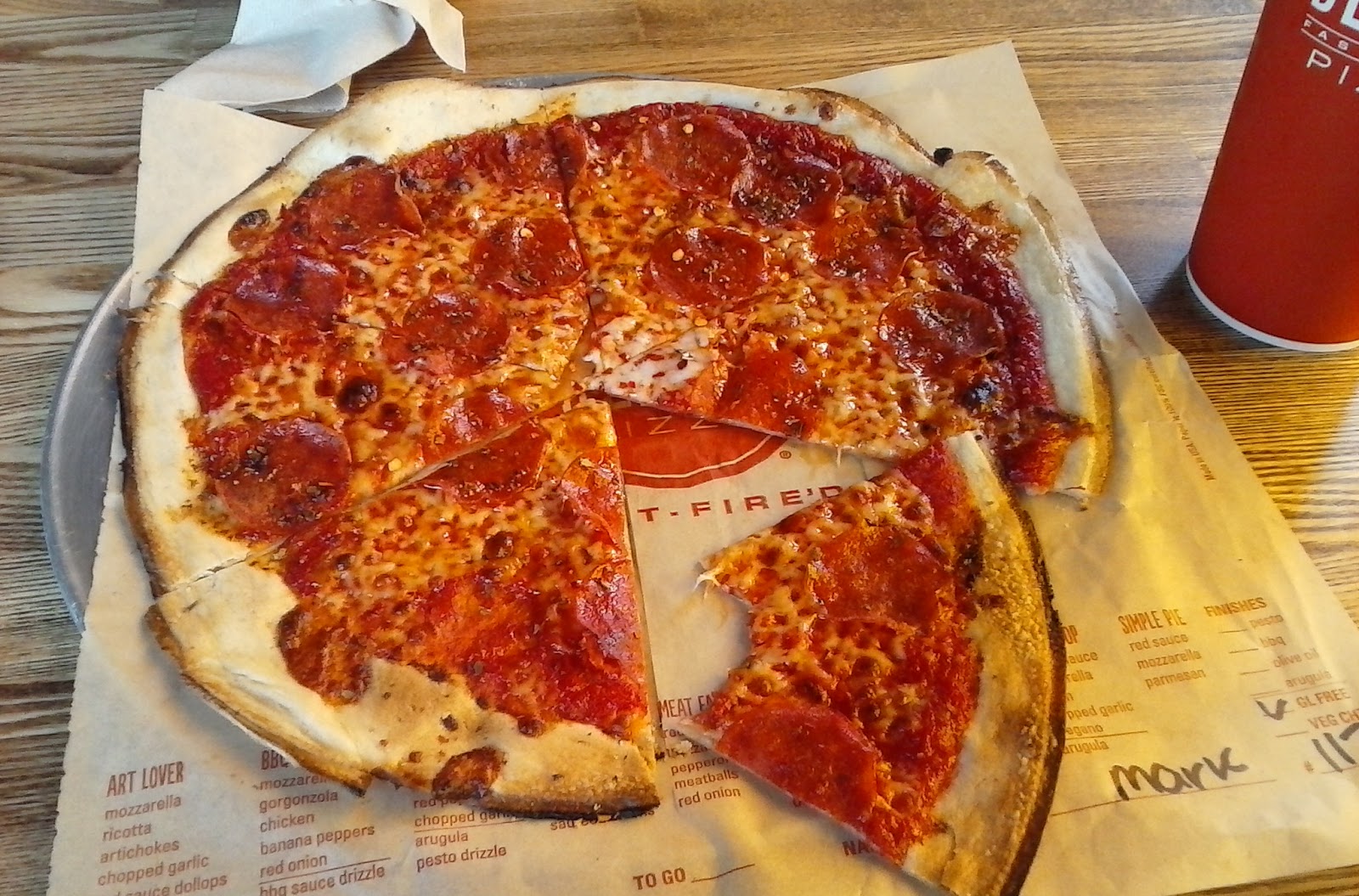 The GlutenFree Glutton Blaze Pizza is different