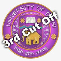 Delhi University BA B.Com B.Sc 3rd Cut Off