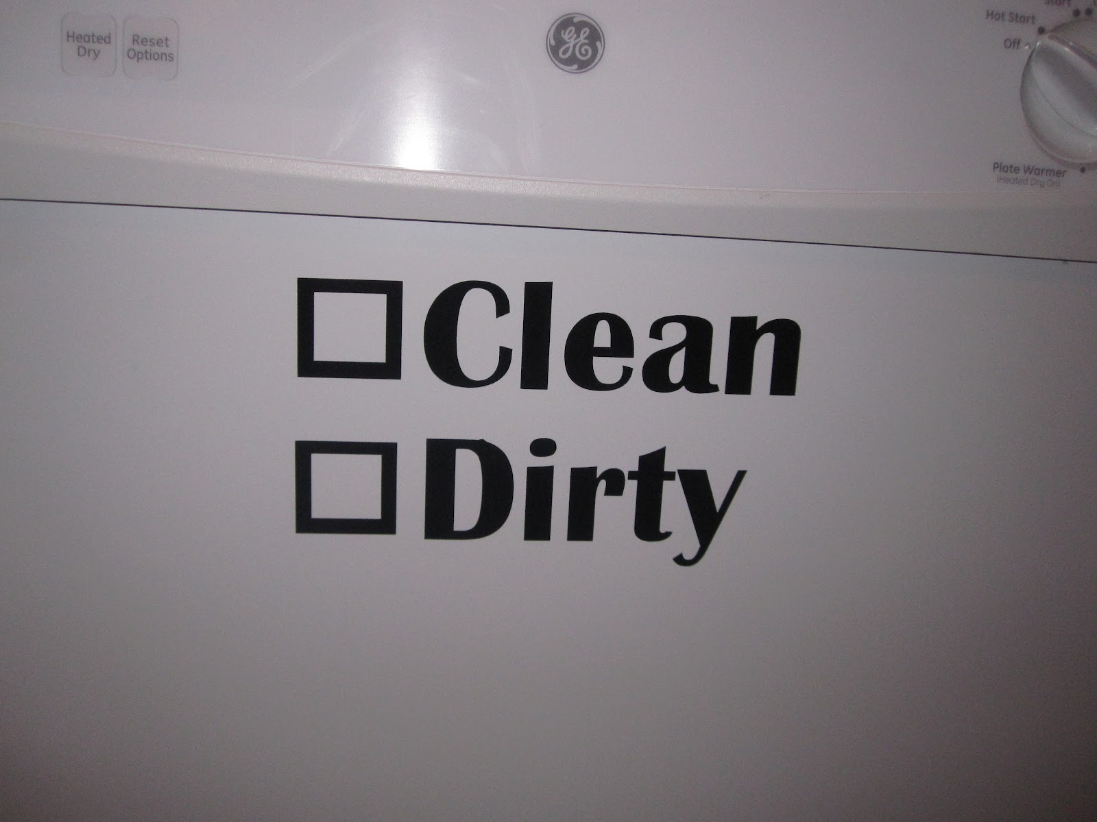 Dishwasher Vinyl Falling Down House