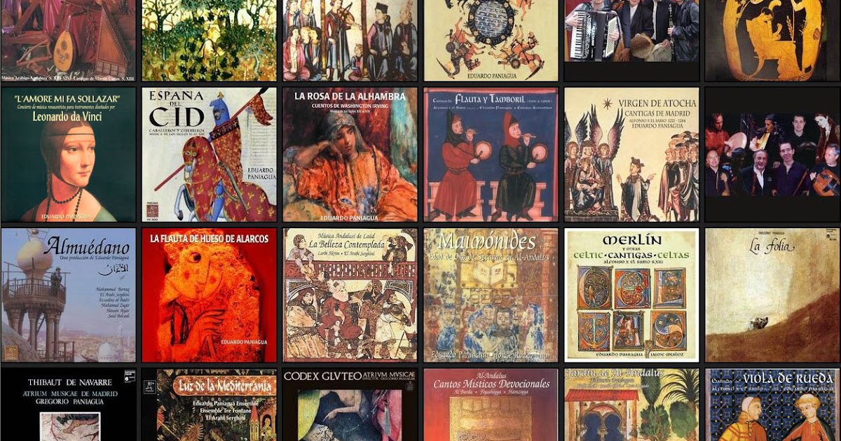 Eduardo Paniagua CD Collection 101 albums