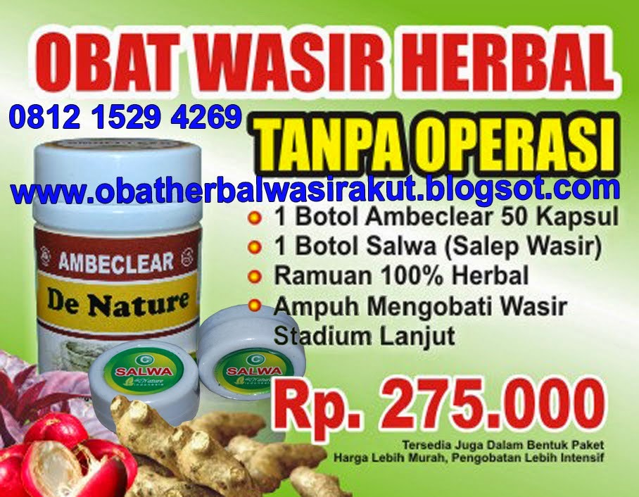 Obat Wasir Herbal