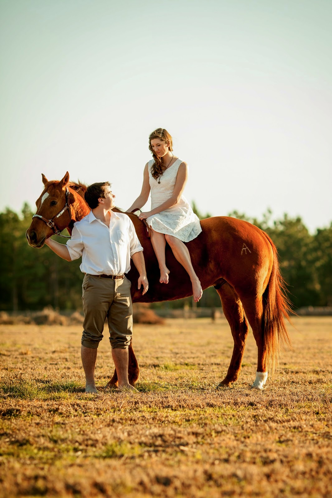 Another Captivating Shot from the Modern Pride and Prejudice Engagement Photo Shoot - Oh Happy Day