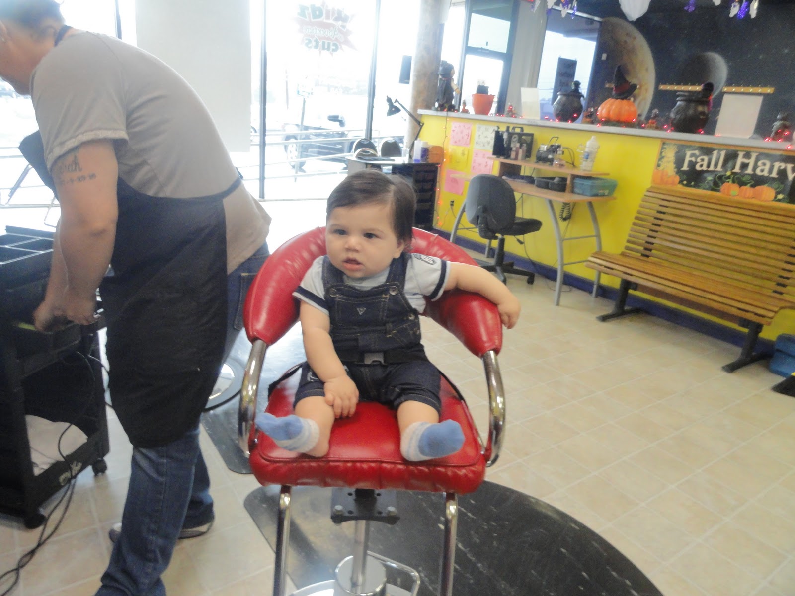 My 6 month old got his first professional haircut! - The Mommyhood  Chronicles