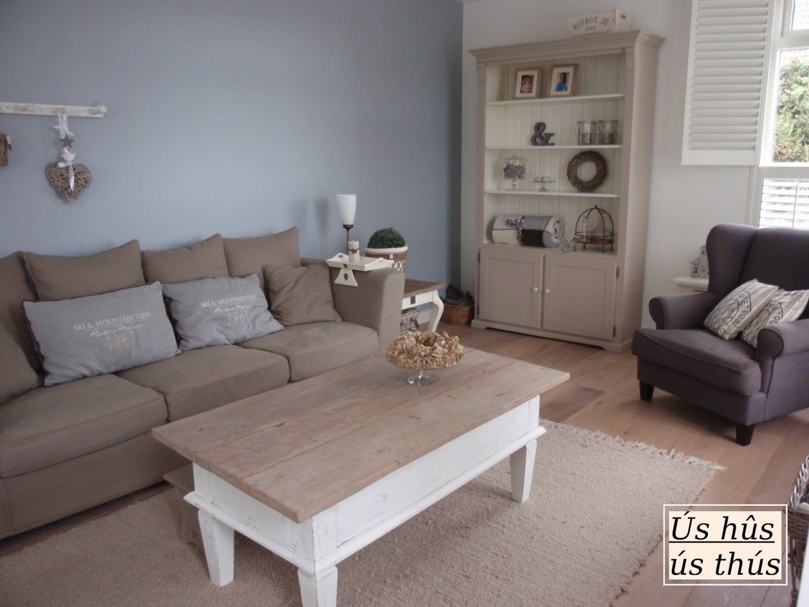 Blauw in de woonkamer ~ anortiz.com for .