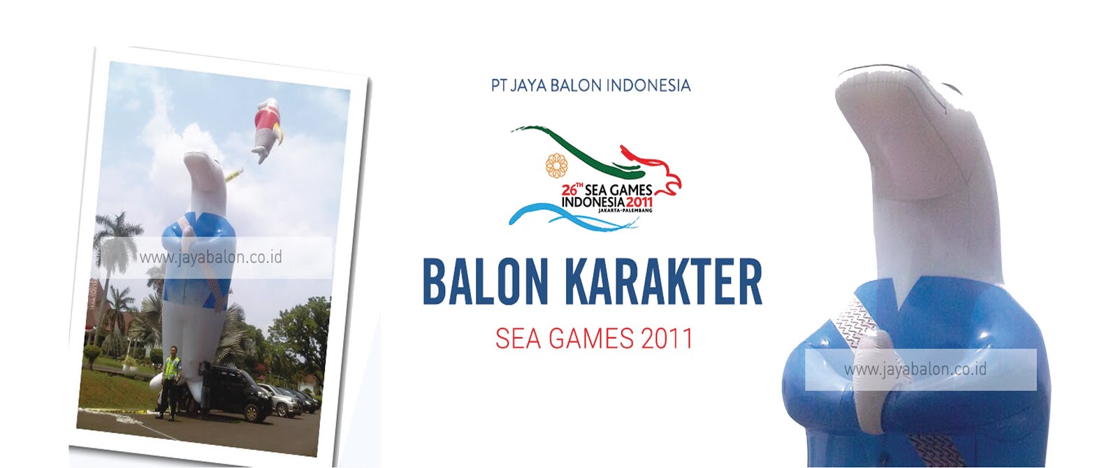 Balon Karakter SEA GAMES 2011