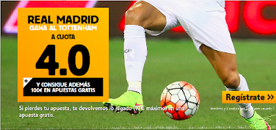 betfair Real Madrid gana Tottenham cuota 4 amistoso 4 agosto betfair Real Madrid gana Tottenham cuota 4 amistoso 4 agosto