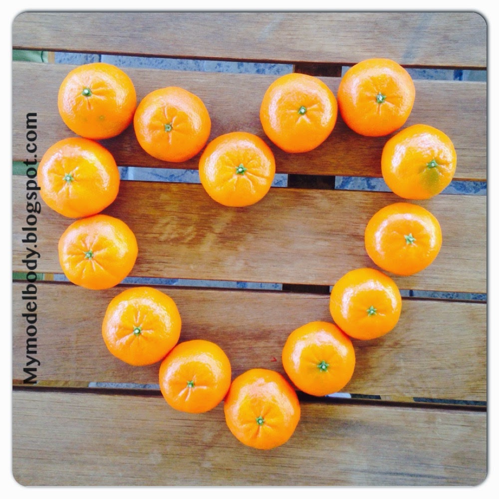 MY MODEL BODY MY LOVE FOR ORANGES, ORANGES FOR VALENTINES DAY!