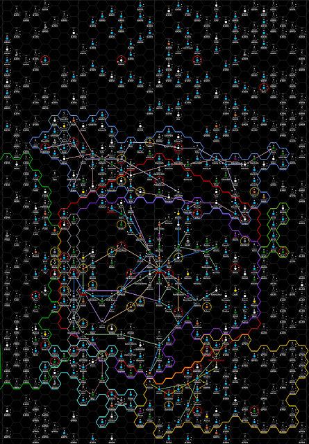 Chart of the Far Stars Sector (circa 200 PIY).