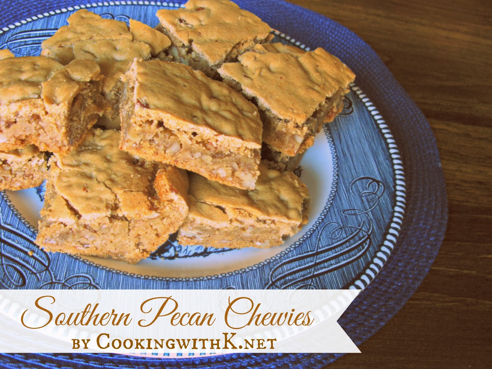 Cooking with K Southern Pecan Chewies {The Best Kept Secret In My Kitchen}