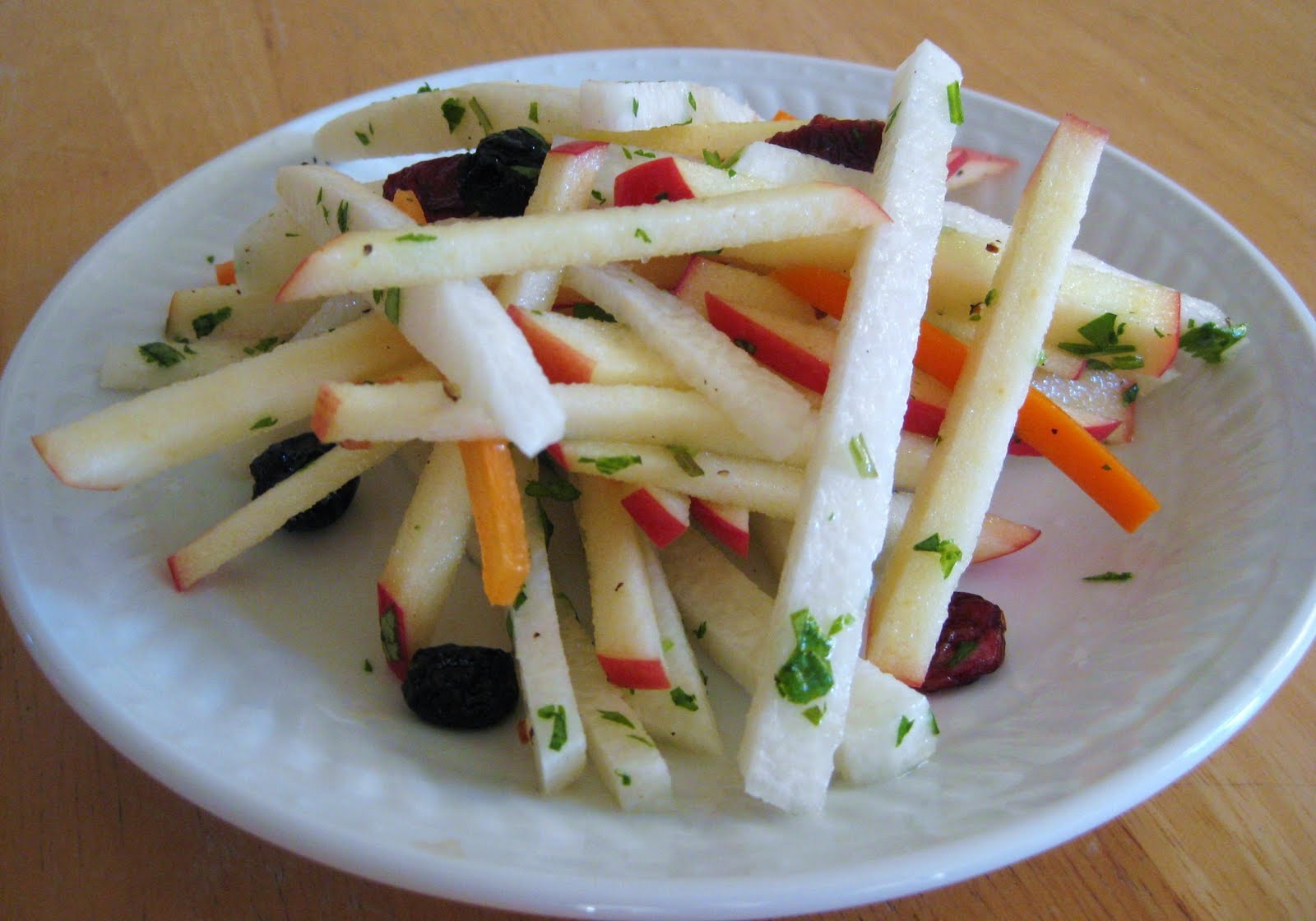 The Joyful Table Fruit Slaw with Jicama, Apple and Carrot