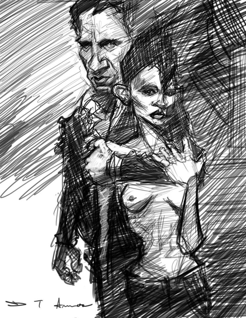 Abstract Dragon Tattoo