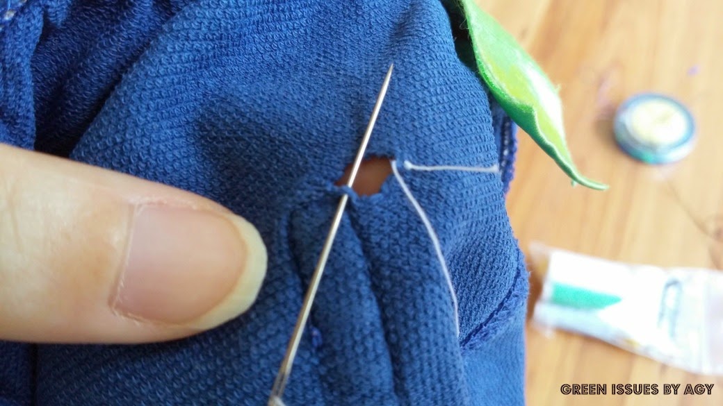 Fix It Friday Holes in Jersey Material AGY TEXTILE ARTIST