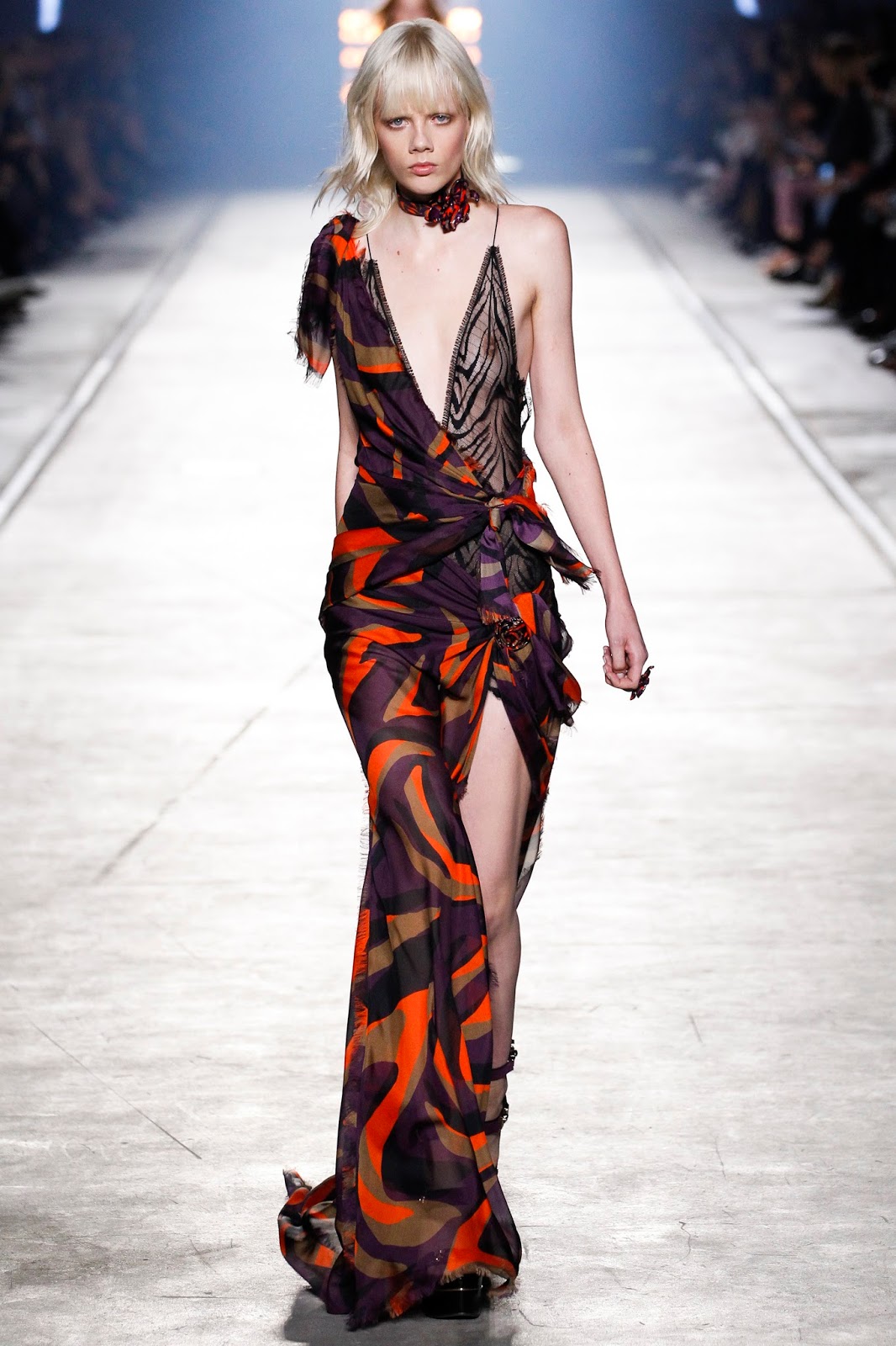 Runway Report Versace Rtw Spring Summer 2016 Nick Verreos Gown General Versace Spring Summer 2016