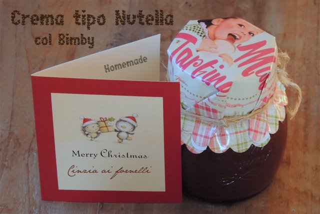 Crema tipo nutella col Bimby