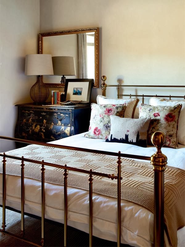 change of scenery trend alert using a dresser as a nightstand.