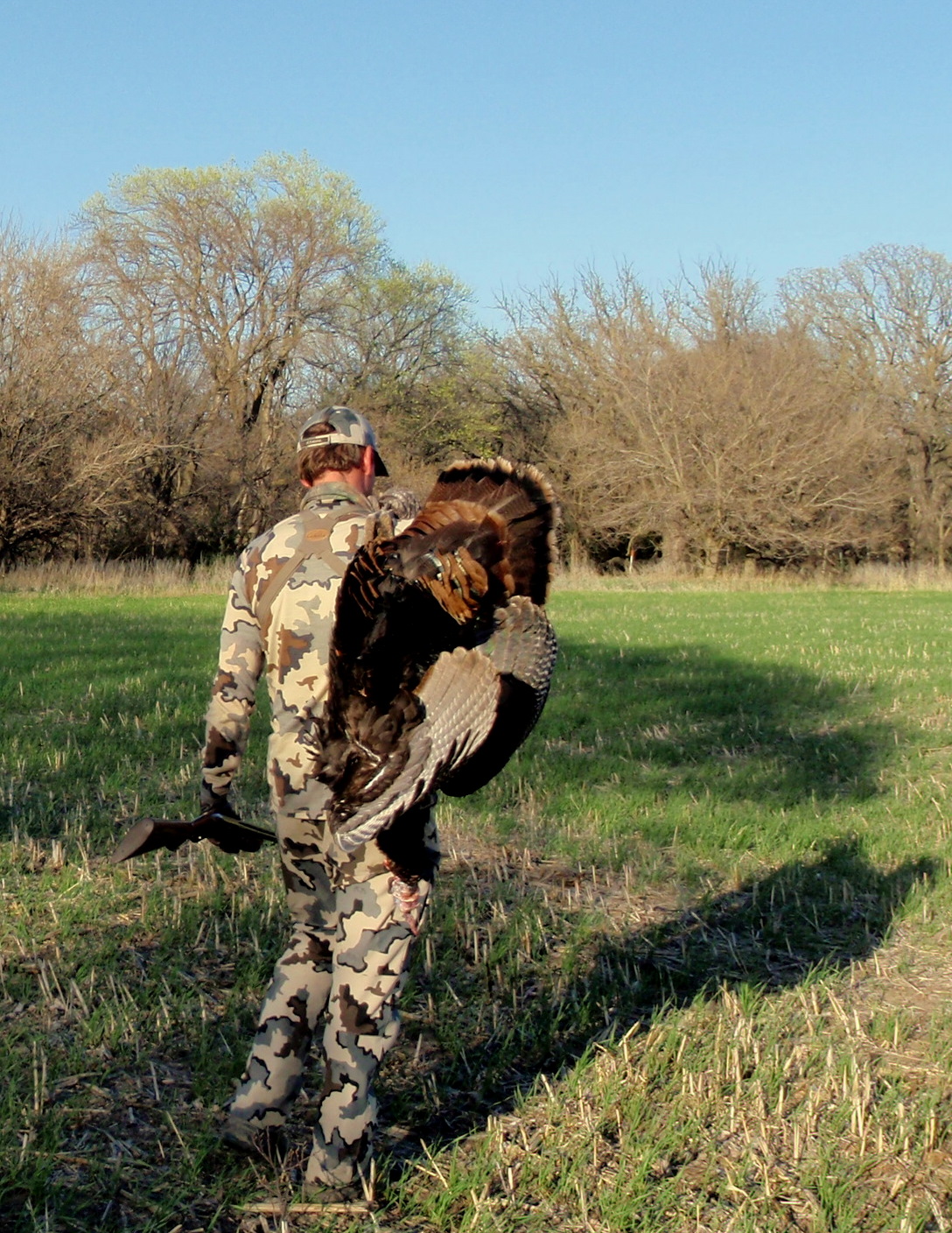 Jay Scott Outdoors Kansas Turkey with KUIU and Vias camouflage