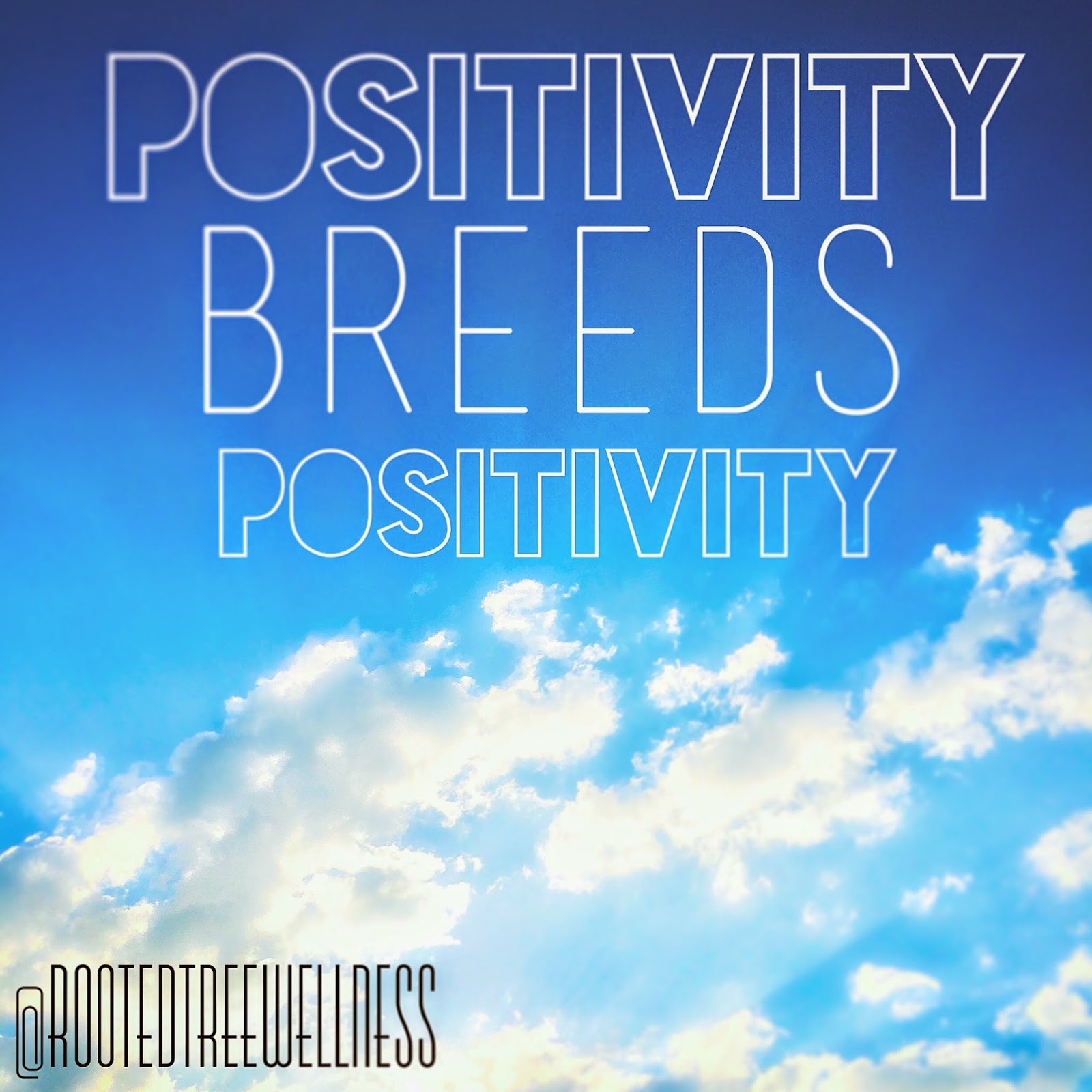 Positivity breeds positivity | Leah Seeks