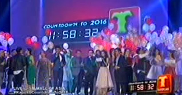 Kapuso Countdown to 2016, the GMA Network New Year Special at SM MOA - BubbleFeed