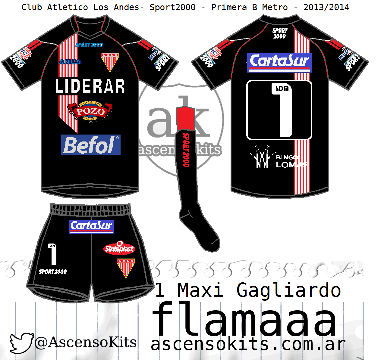 Club Atlético Los Andes - Verlete Sports