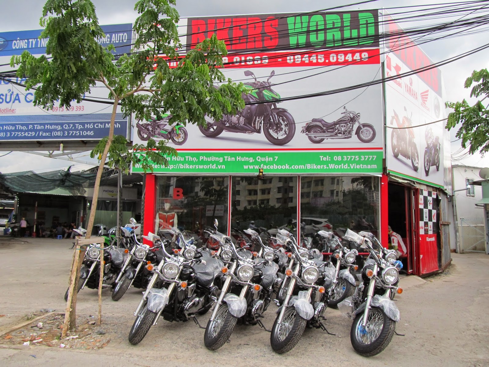 Bikers world - chuyên bán các dòng moto phân khối lớn tại việt nam