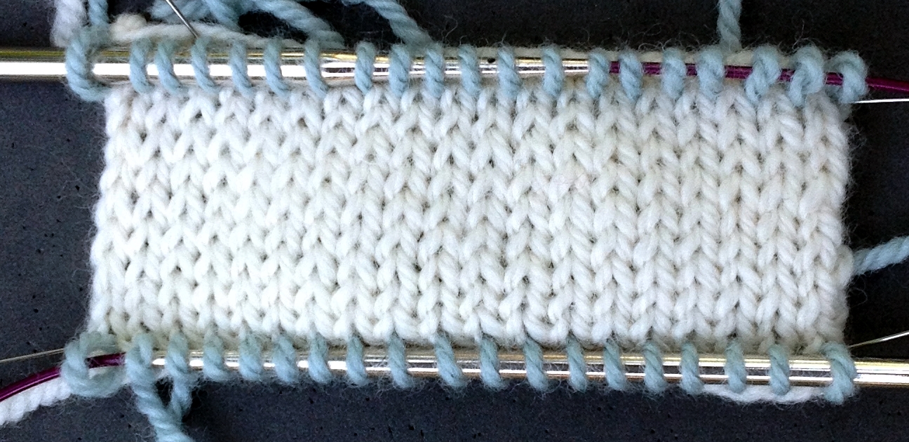 Arenda Holladay: Picking Up Stitches on a Cast On Edge