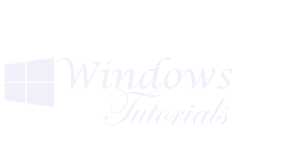 Windows 10 Tutorials
