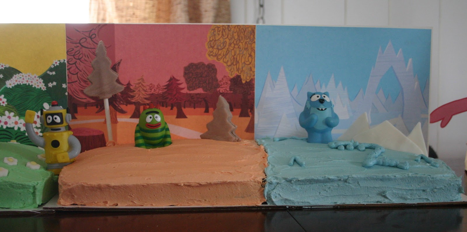 all things fee. where life meets craft Yo Gabba Gabba Land Cake