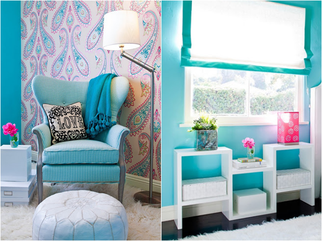 decoracao quarto azul turquesa e amarelo:Lorenna Guerra: Quarto decorado com cores decoracao quarto azul turquesa e amarelo:Lorenna Guerra: Quarto decorado com cores