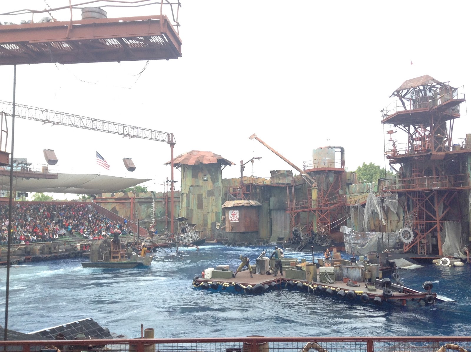 Stacie's Place II Waterworld Show at Universal Studios