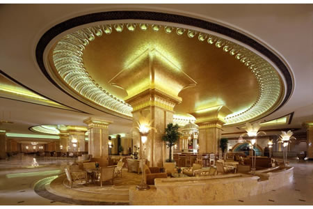Luxury lounge (pure 24 K gold)