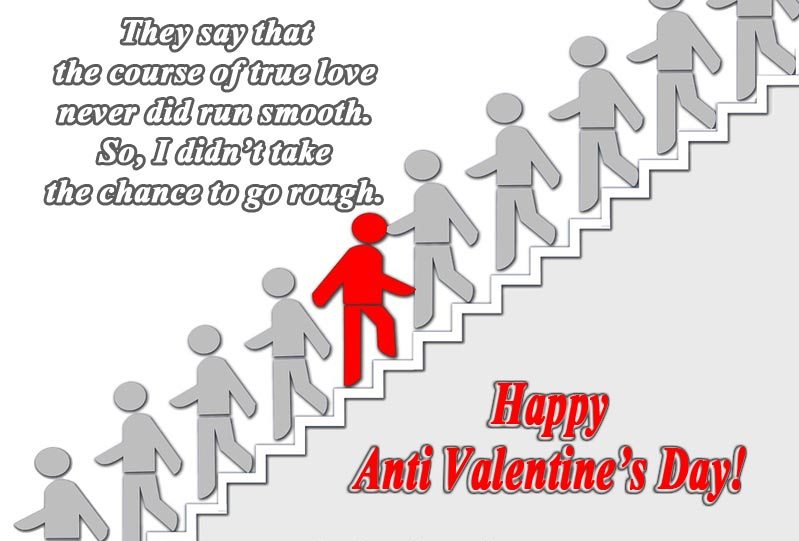 Anti Valentines Day Quotes Beauteous 48 Anti Valentine Quotes Messages SMS Cards Valentine Wishes Anti Valentines Day Quotes Beauteous 48 Anti Valentine Quotes Messages SMS Cards Valentine Wishes