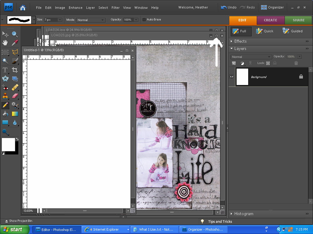 ArtistinResidence How to combine multiple images on one canvas in