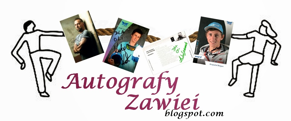 autografy zawiei: podpisy sportowców i nie tylko 