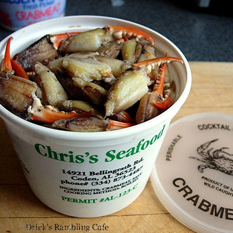 Crab Claw Bordelaise Drick's Rambling Cafe