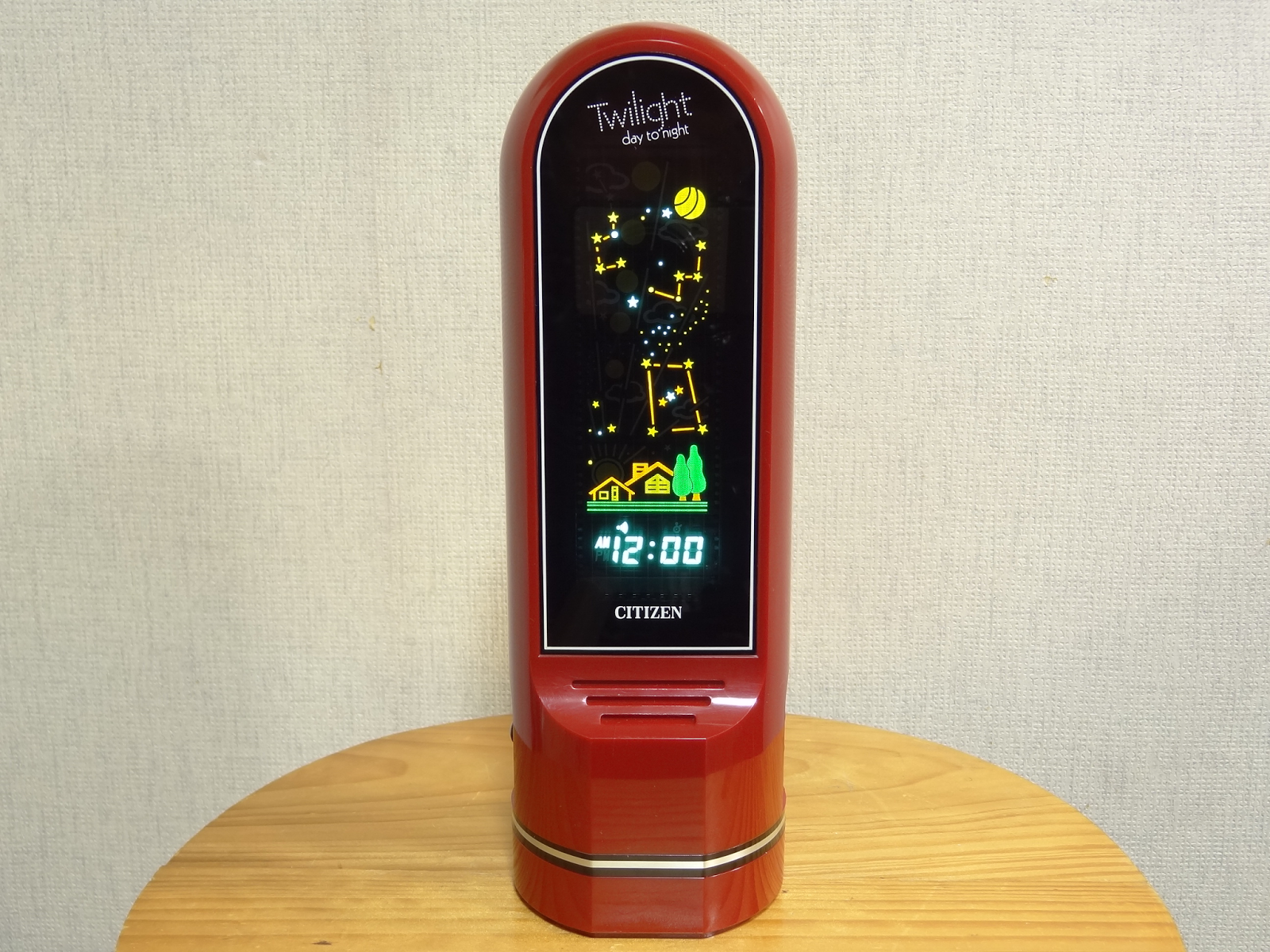 動作品 CITIZEN twilight day to night 置き時計 | www.bbafasteners.com