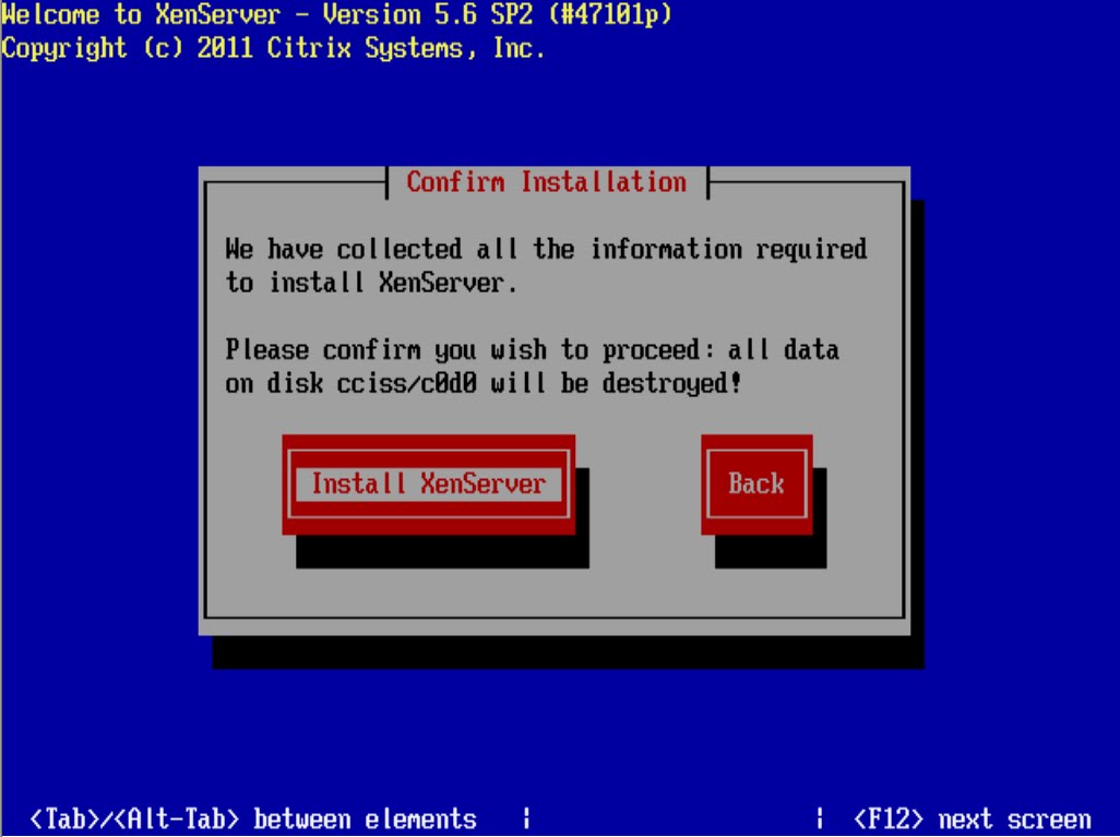 XenServer 5.6 SP2 Install