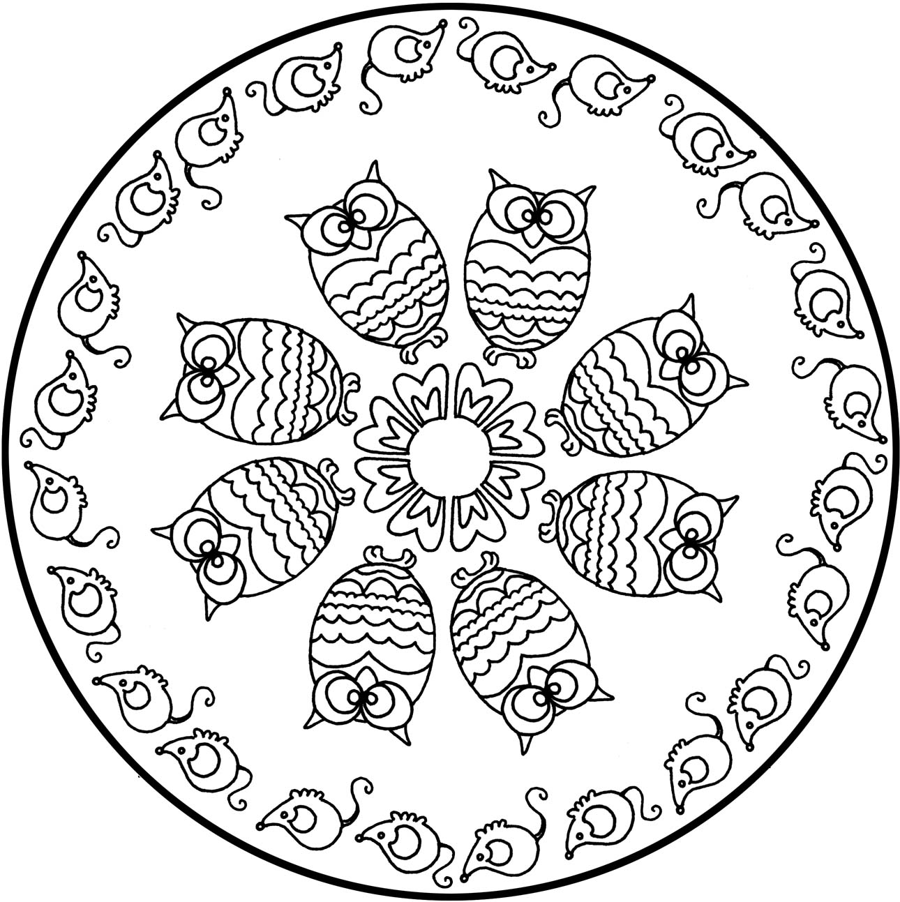 coloriage mandala gratuit Coloriage de Mandala a Imprimer Gratuit Coloriages coloriage mandala gratuit