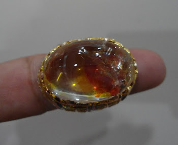 CINCIN BATU BUKIT MERAH KUNING