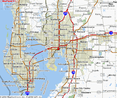 Tampa Map Florida