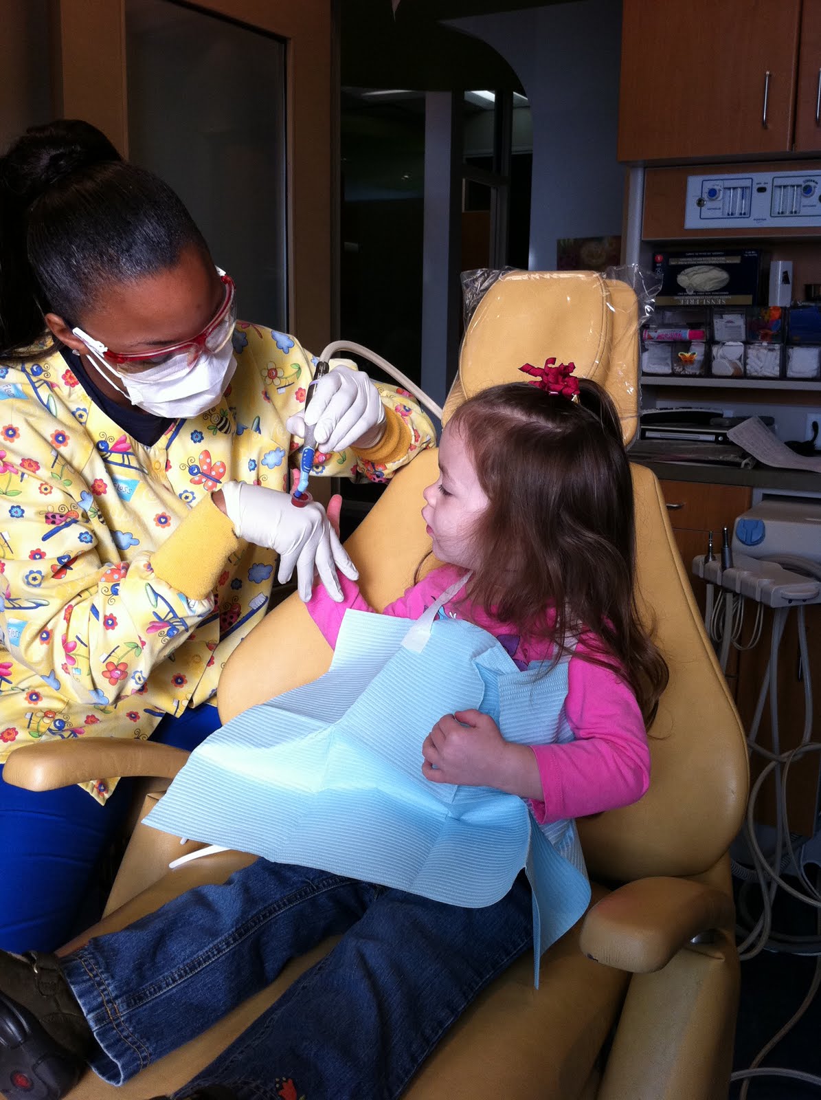 Lily & Emma's Pad Lily's 1st trip to the Dentist!